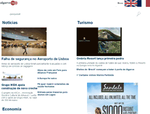 Tablet Screenshot of algarve24.pt